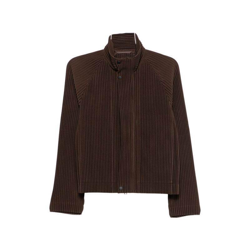 Homme Plisse Issey Miyake Men Pleated Cardigan